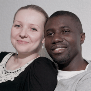 Milena and Kwadwo from Her Blessed Blends